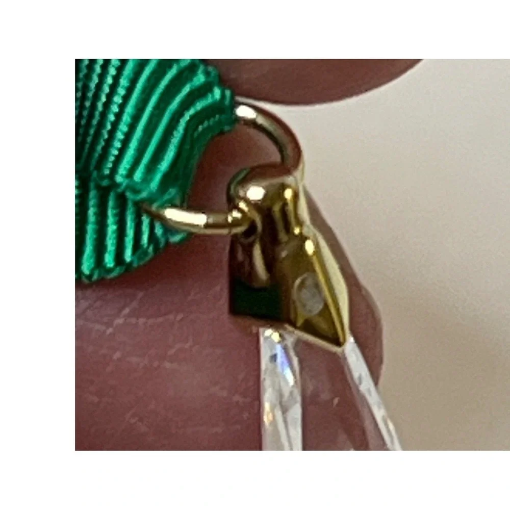 Swarovski Star Crystal Christmas Ornament NIB 1 7/8 x 1/4 x 1 3/4 in NIB‎